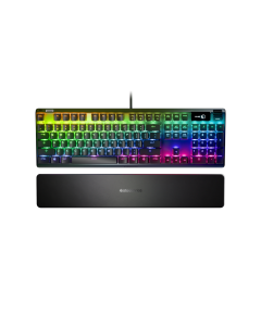 Steelseries 64636 Apex 7 Mechanical Switch Gaming Keyboard US with Magnetic Wrist Rest - Red Switch