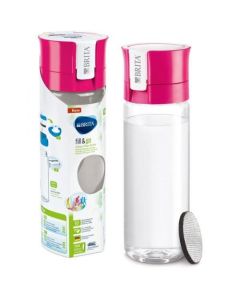 Brita Fill & Go Vital Water Filter Bottle 0.6L Pink