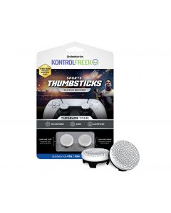 KontrolFreek Clutch Edition Sports Thumbsticks for PS5 - White/Black