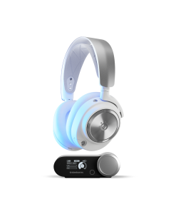 Steelseries 61526 Arctis Nova Pro Wireless P Headset for PS5 +  Infinity Power System - White