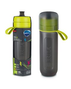Brita Fill & Go Active Filter Water Bottle 0.6L Lime