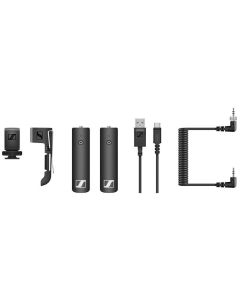 Sennheiser XSW-D PORTABLE BASE SET Digital Camera-Mount Wireless Bodypack Microphone System with No Mic (2.4 GHz)