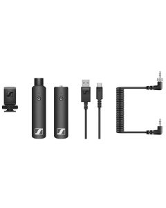 Sennheiser XSW-D PORTABLE INTERVIEW SET Digital Camera-Mount Wireless Plug-On Microphone System with No Mic (2.4 GHz)
