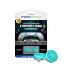 KontrolFreek Lotus Edition Action Adventure Thumbsticks for PS5 -  Teal/Clear