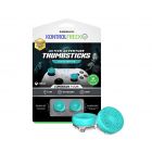 KontrolFreek Lotus Edition Action Adventure Thumbsticks for Xbox Series X|S & Xbox One -  Teal/Clear