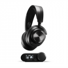 Steelseries 61522 Arctis Nova Pro Wireless P Headset for PS5 +  Infinity Power System - Black