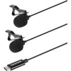 Saramonic LavMicro U3C 6 Meter Lavalier mic for USB Type-C devices with 2 mic capsuals