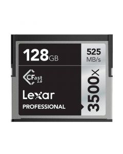 Lexar Professional 3500x 525MB/s CFast 2.0 Card 128GB LC128CRBAP3500