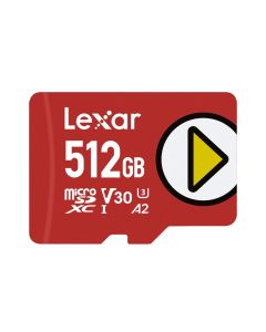 Lexar® PLAY microSDXC™ UHS-I Card 512GB LMSPLAY512G-BNNNG