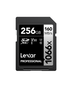 Lexar® Professional 1066x 160MB/s SDXC™ UHS-I Card SILVER Series 256GB LSD1066256G-BNNNG