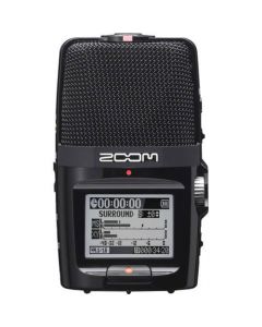 Zoom H2n 2-Input / 4-Track Portable Handy Recorder with Onboard 5-Mic Array