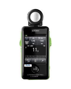 Sekonic L-478-DR-PX LiteMaster Pro (with Phottix Stratoll radio built-in)