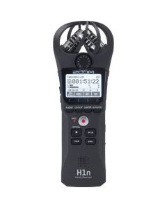 Zoom H1n 2-Input / 2-Track Portable Handy Recorder with Onboard X/Y Microphone (Black)