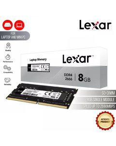 Lexar® DDR4 2666 SO-DIMM Laptop Memory 8GB