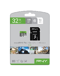 PNY Elite Class 10 U1 microSD Flash Memory Card 32GB P-SDU32GU185GW-GE