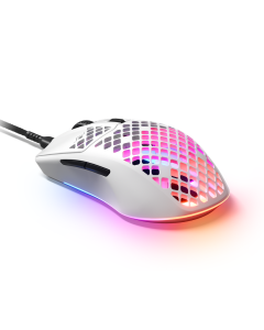 Steelseries 62603 Aerox 3 Wired Lightweight Mouse - White