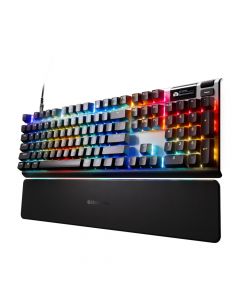 Steelseries 64660 Apex Pro Gen 3 Full Size Omnipoint Wired Keyboard US + Magnetic Wrist Rest