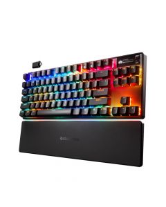 Steelseries 64871 Apex Pro Gen 3 TKL Omnipoint Wireless Keyboard US + Magnetic Wrist Rest