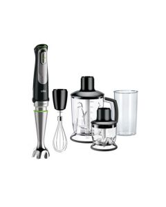 Braun ម៉ាស៊ីនក្រឡុកដោយដៃ Handblender MQ9045X Stainless Steel Pro