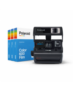 Polaroid 600 OneStep Close Up Starter Set - Black
