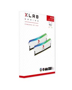 PNY Technologies Pny 8Gbx2 Xlr8 Gaming Epic-X White Rgb Ddr4 3600Mhz Desktop Memory MD16GK2D4360016XRGBW