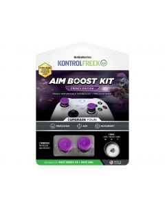 KontrolFreek Aim Boost Kit Frenzy Edition FPS Thumbsticks for Xbox Series X|S & Xbox One - Purple/Black