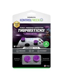 KontrolFreek Frenzy Edition FPS Thumbsticks for Xbox Series X|S & Xbox One - Purple/Black