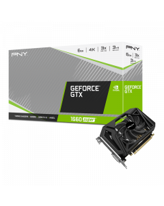 PNY GeForce GTX 1660 SUPER 6GB Single Fan VCG16606SSFPPB