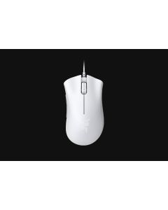 Razer DeathAdder Essential White Edition - Ergonomic Wired Gaming Mouse - FRML Packaging