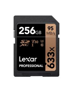 Lexar Professional 633x SDHC/SDXC UHS-I Cards 256GB LSD256CBAP633