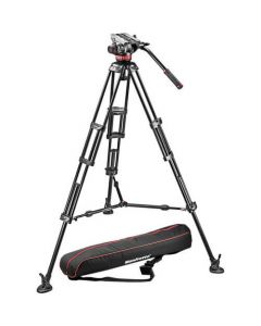 Manfrotto MVH502A Fluid Head and 546B Tripod System with Carrying Bag