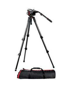 Manfrotto 504HD Head with 535 2-Stage Carbon Fiber Tripod System