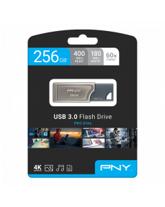 PNY PRO Elite USB 3.0 Flash Drive 256GB P-FD256PRO-GE