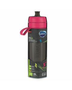 Brita Fill & Go Active Filter Water Bottle 0.6L Pink