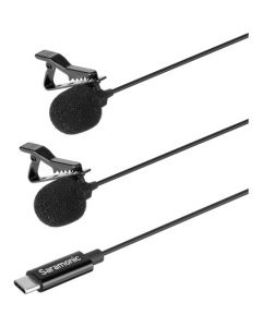 Saramonic LavMicro U3C 6 Meter Lavalier mic for USB Type-C devices with 2 mic capsuals