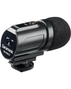 Saramonic SR-PMIC2 Mini Stereo Condenser Microphone with Integrated Shockmount
