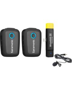 Saramonic Blink 500 B4 2-Person Digital Wireless Omni Lavalier Microphone System for Lightning iOS Devices (2.4 GHz)