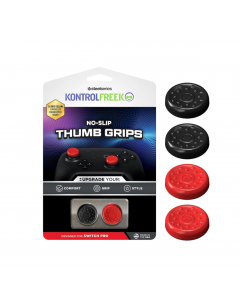 Kontrolfreek No-slip Thumb Grip for Switch Pro Controller - 4-pack